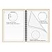Reusable Smart Erasable Notebook, Heat Wet Erase, Waterproof, Wirebound Notebook, Spiral Notebook, Wide Ruled Paper, Dot Grid Paper, Blank Paper, Erasable Pen, Cloud Storage, 60 Pages, B5, Yellow
