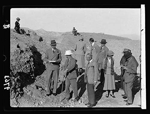 HistoricalFindings Photo: Visit of HRH The Crown Prince of Sweden,Jericho,West Bank,December 1934