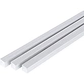 13Inch Square Aluminum Flat BAR 3 Pieces of 1/2" X1/2" 6061 General Purpose Plate,T6511 Solid New Mill Stock (1/2x1/2x13inch,