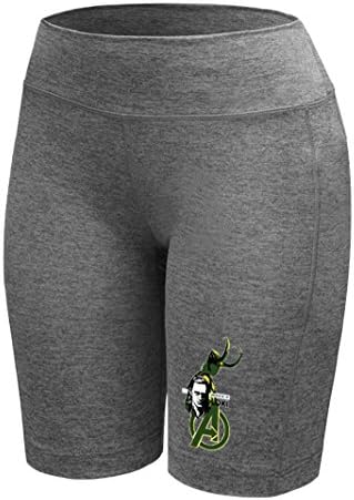 Sysuser Women's Loki Mid Thigh Yoga Workout Legging Shorts
