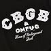 CBGB New York Rock Club Classic Logo T Shirt & Stickers (X-Large)