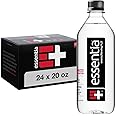 Essentia Bottled Water LLC, Ionized Alkaline Water; 99.9% Pure, Infused with Electrolytes, 9.5 pH or Higher a Clean, Smooth Taste, 20 Fl Oz (Pack of 24)