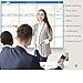PLANNERPRO Large 12 month Dry Erase Calendar 2021- Laminated, 60