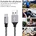 USB C Cable,XIAE 5Pack (3/3/6/6/10FT) Nylon Braided Fast Charging Cable Aluminum Housing Compatible with Samsung Galaxy S10 S9 Note 9 8 S8 Plus,LG V30 V20 G6,Google Pixel,Huawei P30/P20-Black&White