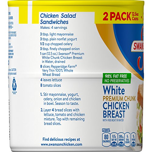 5 Swanson+Premium+White+Chicken+Breast