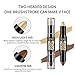 Ownest 6 Colour Contour Stick, Concealer Contour, Highlighters Stick, Face Highlighters,Double-end Make up Concealer Contouring Sticks Cream Set Bronzer and Highlighter Stick Set