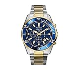 Bulova Men's 98B230 Marine Star Chronograph Japanese Quartz Two Tone Watch