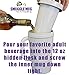 Smuggle Mug 12 oz Hidden Flask | Sneak Alcohol Anywhere | Discreet & Convenient | Enjoy Your Favorite Beverages Perfect for Concerts & Sports Events