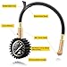HUANZHAN Heavy Duty Tire Pressure Gauge (0-100 PSI)- Certified ANSI B40.1 Accurate with Large 2