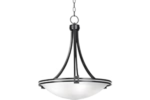 Possini Euro Design Deco Oil Rubbed Bronze Pendant Chandelier 21 1/2" Wide Modern Marbleized Glass Bowl 3-Light Fixture Dining Room House Foyer Entryway Kitchen Bedroom Living Room High Ceilings