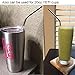 Accmor 18/8 Stainless Steel Straws, Reusable Metal Drinking Straws for 30 20 Oz Yeti Tumbler Rambler Cups (8, FBA)