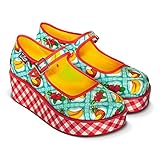 Hot Chocolate Design Chocolaticas Kitsch Picnic Women's Mary Jane Platform