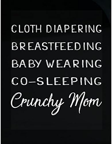 Cloth Diapering Breastfeeding Co Sleeping Crunchy Mom - Sticker