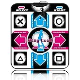Dance Mat for Kid/Adults,PVC Nonslip WearResistant USB Dancing Step Pad Dancer Blanket,Compatible for Laptop PC Video Game,Hi