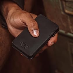 Double Oak Essentials SLIM Leather Pop-up Wallet
