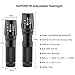 LED Tactical Flashlight T6 - High Lumen, Zoomable, 5 Modes, Water Resistant, Handheld Light - Best Camping, Outdoor, Emergency, Everyday Flashlights (Black SET)