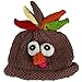 Jastore Photography Prop Baby Infant Costume Turkey Crochet Knitted Hat Diaper