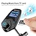 Bluetooth FM Transmitter, LDesign Universal Wireless Radio Transmitter Car Kit with AUX Input | 1.44 Inch Display | TF Card Reading | 4Mode HD Music Play | Hands-Free Call &USB Charge for Audio Player