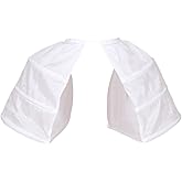 BBSET Victorian Double Pannier Hoop Skirt -Marie Antoinetteite Costume Cage Pannier-Petticoat Skirt Crinoline