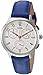 Fossil Women's CH3032 Abilene Stopwatch Chronograph Indigo-Dyed Leather Watch