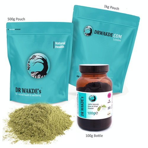 DR WAKDE'S® Bhringraj Powder (Eclipta alba/False Daisy) - 100g (3.5oz) I Pure, Raw & Dried Powder I Nothing Added, Nothing Removed I Ayurvedic Herb I Quantity Discounts I Same Day Dispatch