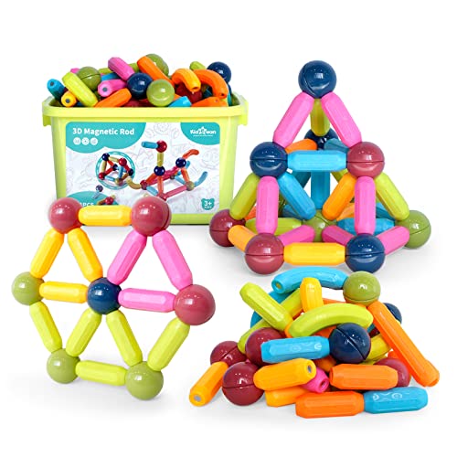 KidEwan Balls and Rods Set, Building Sticks Blocks