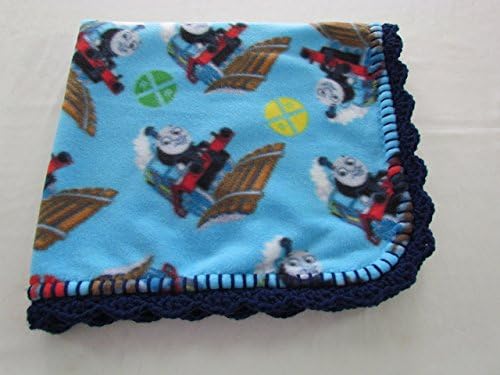 Thomas the Train Fleece Baby Blanket