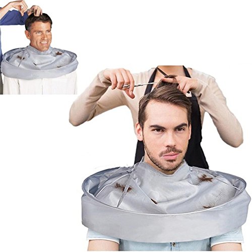 Datework DIY Hair Cutting Cloak Umbrella Cape Salon Barber Salon and Home Stylists Using - Thumbnail 3