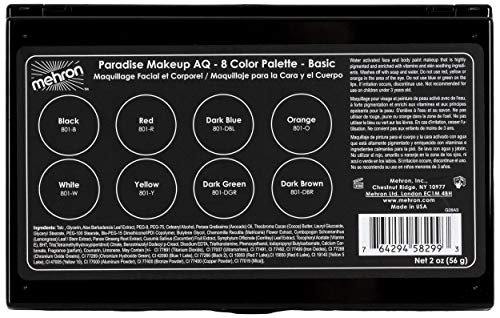 2 Mehron+Makeup+Paradise+Paint+Palette