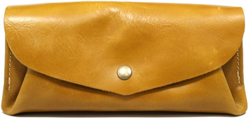 Amazon Co Jp Fes フェス カウレザー 長財布 財布 サイフ さいふ リンネル掲載 本牛革 牛革 ハンドメイド ナチュラル レザー レディース マスタード シューズ バッグ