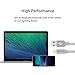 Ulimag Lightning Cable 3Pack 10FT Nylon Braided Certified iPhone Cable USB Cord Charging Charger for iPhone X, 8, 8 Plus, 7, 7 Plus, 6s, 6s Plus, 6, 6 Plus, SE, iPad (Grey)