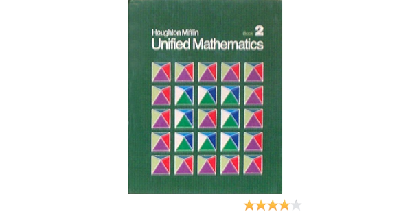 Unified Mathematics Book 2 Rising Gerald R 9780395360866 Books