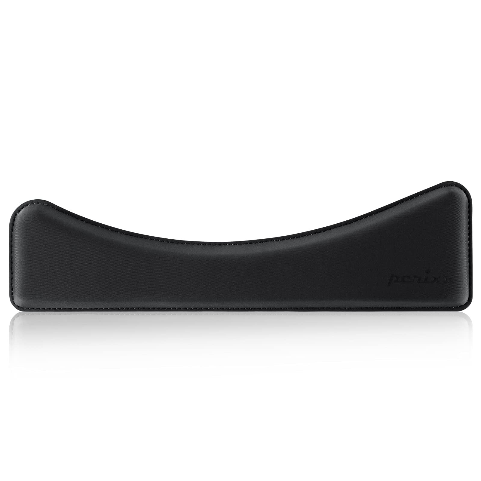 Perixx PERIPRO-511 Wrist Rest for Ergonomic Compact Keyboards - Gel Cushion Support with 15.34x4.21x1.14 inches - Ideal Ergonomic Desktop Solution - Black