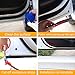 JMgist Automotive Weather Stripping Adhesive for Truck Bed Tailgate Car Door Waterproof Seal Strip P Shape