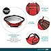 Rachael Ray Jumbo Chillout Thermal Tote, Insulated Bag Keeps Cool or Hot for Hours, XL Insulated Bag for Groceries, Potlucks, Sundries & More!, Foldable & Reusable Thermo Food Bag, Red