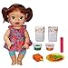 Baby Alive Super Snacks Snackin' Sara with Bonus Pack - Brunette
