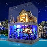 T-Yu Hawaii Villa Miniature Model House With Cover