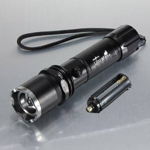 Ultrafire CREE XML T6 1800Lm 3 Modes Zoomable LED Flashlight .