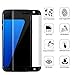 Galaxy S7 Edge Screen Protector, Fastbe [ Black ] 3D Tempered Glass Screen Protector ( 0.25mm Thin Premium ) Only for Samsung Galaxy S7 Edge