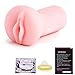 Pure Cell, Flexible Pocket Pussy 3D Reserve Mold Realistic Sexy Pussy Male Masturbator Adult Sex Toy w/ Bonus Condom