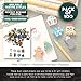 Juvale 100 Pieces Mini Christmas Erasers for Kids Party Favors, Bulk Holiday Stocking Stuffers in 8 Festive Designs