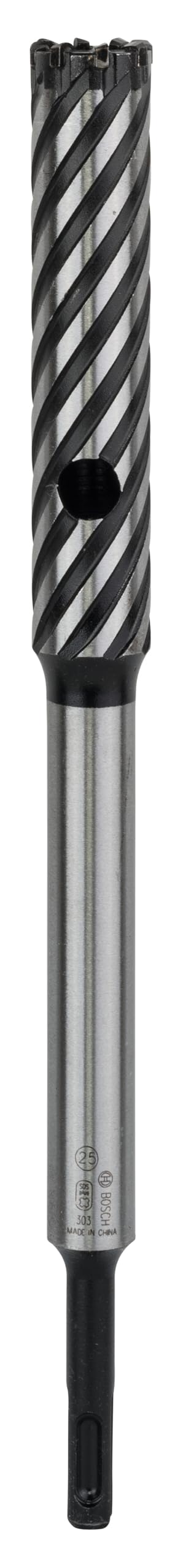 Bosch 1x PRO SDS Plus-9 Rebar Cutter Hammer Drill Bit (for Reinforced concrete, Cast iron, Ø 25,00 mm, Professional Accessory Rotary Hammer Drill)