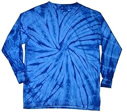 Colortone Tie Dye L/S SM Spider Royal