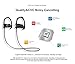 ISSIKI JAPAN Headphones Wireless In Ear Earbuds V4.1 Sports Sweatproof Earphones , Premium Sound with Bass Noise Reducing, Secure Fit Wireless Headset for Running, Workout and Gym (Black)