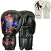 Spider-man Kids Boxing Gloves Junior Mitts 4oz, 6oz Punch Bag Children MMA Youth (Black, 4 Oz)