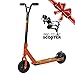 Xspec Aluminum Pro Dirt Kick Scooter Offroad Tires All Terrain Mountain, Orange, Oversized BMX Handlebars with 3-Bolt Clamp, Freestyle Fun Kids, Teens, and Adults Outdoor Sports Offroad