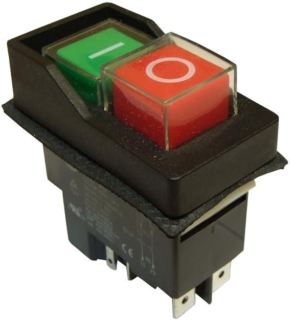 On Off Switch Fits Belle Electric Cement Mixer Minimix 140, 150 230 V