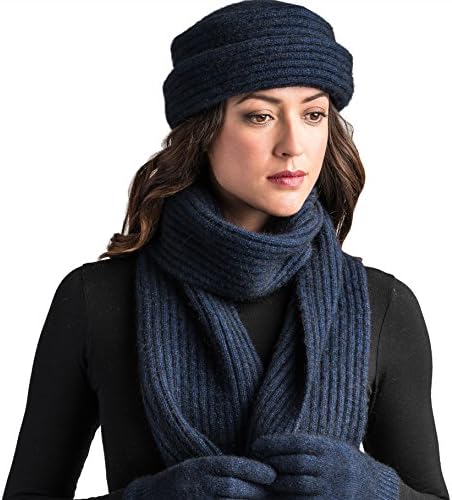 Merinomink, Rib Scarf, Merino Possum Blend, Zephyr