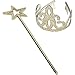 Gold Tiara and Star Wand Set