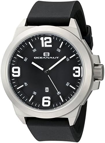 Oceanaut Men's OC7117 Armada Analog Display Quartz Black Watch
